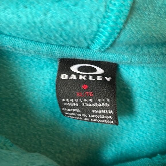 Oakley Unisex  Full Zip  Sweatshirt  Jacket  Size XL Spell out Hoody - Picture 2 of 9